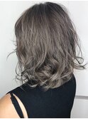 アッシュハイライトグレージュ