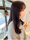 《Jillankh 姫路駅前》ブラウンカラー 赤み消し サイドバング