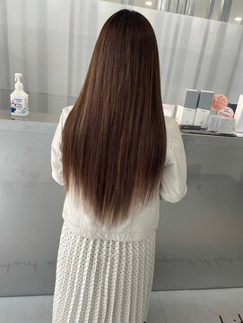 キング 梅田(K!ng) 【梅田】サラ艶ロングロングヘアー髪質改善カラー髪質改善