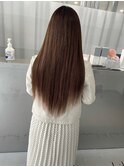【梅田】サラ艶ロングロングヘアー髪質改善カラー髪質改善