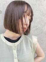 ムーク 海老名(MUUK) 大人ボブ/シアーカラー/切りっぱなしボブ［MUUK/海老名］