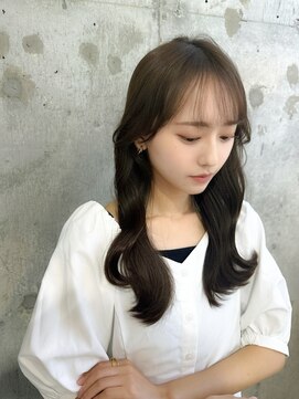 シーシンジュク 新宿南口(Sea shinjuku) 韓国風前髪×レイヤーカット【髪質改善/新宿/レイヤーカット】