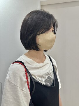 ロンドブルーム 天神大名店(Lond Bloom) 10代20代30代韓国ボブ髪質改善切りっぱなしボブ似合わせカット