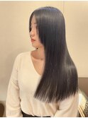 酸性ストレート艶ロング