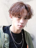 オーシャントーキョー 大阪(OCEAN TOKYO)&nbsp;波巻きパーマメンズツイストスパイラルパーマツーブロック