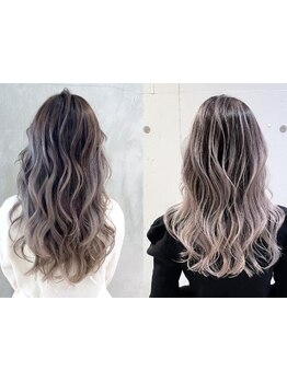 【カット+カラー+TR￥6600～】圧倒的なセンスと技術で魅せる、最先端デザインカラーはALBUMで[ブリーチ] 