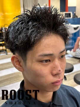 ルースト 渋谷店(ROOST) スパイキーショート×ピンパーマ