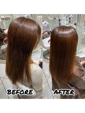 アース 新越谷店(HAIR&MAKE EARTH) 髪質改善ストレート