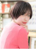 ★黒髪アッシュブラック艶髪マッシュルームヘア20代30代40代★10