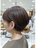 小園健一郎ショートボブスタイル