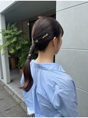金箔ヘアセット