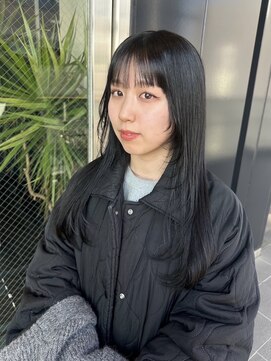 ザザ ZA/ZA 茗荷谷 レイヤーカット/地毛風透明感カラー