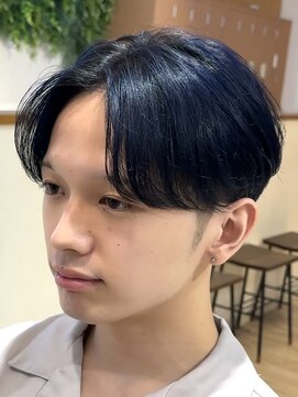 ビューブルー 亀戸錦糸町(VIEW BLUE) 韓国風毛流れセンターパート/ニュアンスパーマ/フェザーパーマ