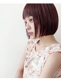 小顔/外ハネボブ/ミディアム/美髪/イメチェン