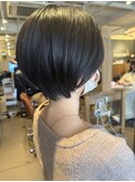 小顔ショート/大人可愛い／20代30代