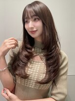 パルス ヨコハマ(PULSE yokohama) ロングレイヤーカット内巻き顔まわりレイヤーカット