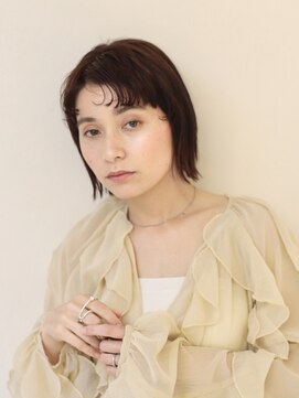 サラジュ 梅田店(SARAJU) saraju  大人ボブ　ナチュラルブラウン