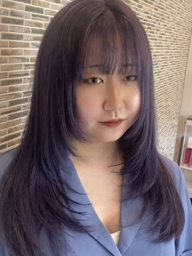 リシェール 北越谷店(RICHAIR) ホワイトグレージュ/デジタルパーマ/チェリーブラウン/北越谷