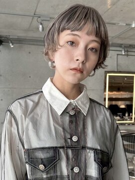 スクリーンギンザメゾン 銀座(SCREEN GINZA MAISON.) クラゲヘアー/小顔に見せるヘア/ココアベージュ/銀座