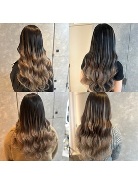 ガルボヘアー 心斎橋店(garbohair) プルエクステ/バレイヤージュ/デザインカラー/当日予約OK