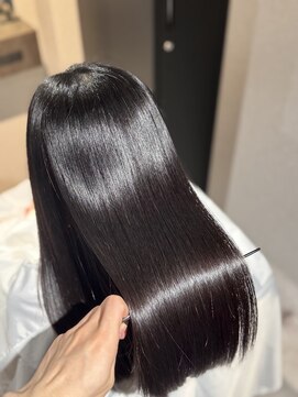 ルナス 福岡天神(LUNAS) 縮毛矯正+髪質改善トリートメント