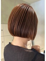 ハウ 心斎橋(how)&nbsp;30代40代夏ボブ◎レイヤー×くびれ小顔ヘア 涼しげ美人