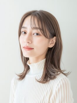 アミーリットルアットアラオ(amie:L at arao)の写真/トレンド×似合わせスタイルをご提案♪顔周り、前髪のニュアンスまで計算したカットで、あなたの魅力UP☆