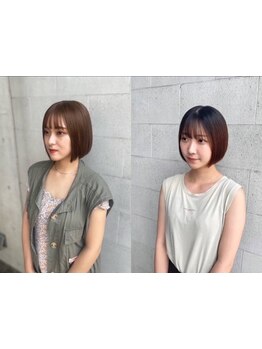 女性らしさを感じる丸みショートが人気♪骨格やクセに合わせたカットで、伸びても扱いやすいスタイルに◎