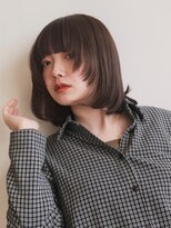 ノイカーム(noi Calm) 髪質改善トリートメントミルクティーベージュカラーくびれヘア