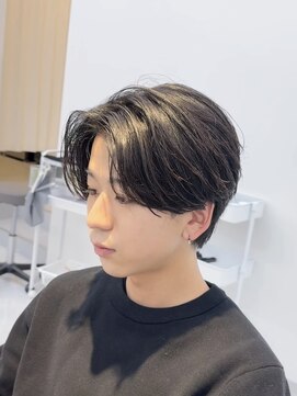 アビー ランシェル(ABEY LENCIEL) センターパート/ニュアンスパーマ