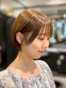 ワン バイ ジエクト(One by The Ect) 【似合わせボブ】チョコレートブラウン/ココアグレージュ