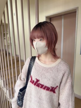 ヴィジュアリスト(VISUALIST) ピンクベージュウルフ