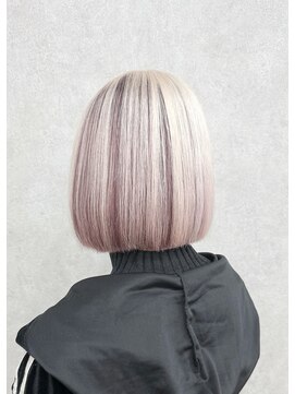 アンブレラカラー　ホワイト×ワインレッド