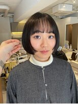 リタ(LITA) ミニマルボブとフェイスレイヤー ☆小畑