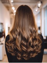 アース 天満橋店(HAIR & MAKE EARTH)&nbsp;20代30代40代冬艶◎ロング明るめブラウン美髪