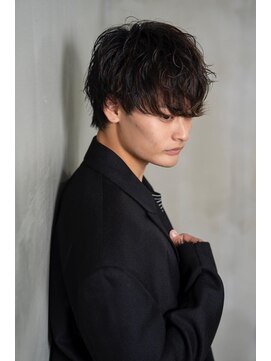 メンズ ソース 梅田(MEN'S SOURCE) マッシュ×ニュアンスパーマ/メンズ