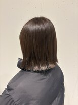 トリート 津田沼店(TREAT) 切りっぱなしボブ×オリーブベージュ!