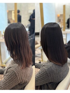 シンズ 銀座(sins) 【30代】クセでヘアスタイルが決まらない…