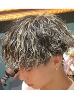 フリーダム(freedom)&nbsp;メンズカット＋メッシュ＋パーマ