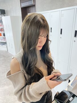 リファイン バイ アフィナー 本厚木店(Refine by Afinar) ブリーチハイライト髪質改善ダブルカラーレイヤーカット/本厚木