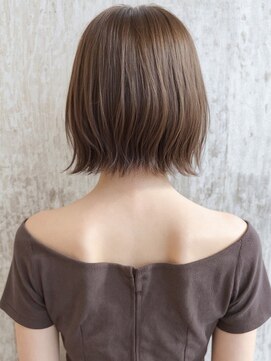 カバーヘア ブリス 北浦和(COVER HAIR bliss) 外ハネくびれボブ/ショートボブ/ココアベージュ/似合わせp北浦和
