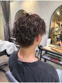 【立川CRES吉岡俊】シャドウパーマ　メンズパーマ
