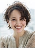 【白髪染め専門店】ボタニカルカラーで艶やかなリタッチ/鳥取市
