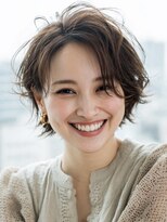 ボタニカ(BOTANICA)&nbsp;【白髪染め専門店】ボタニカルカラーで艶やかなリタッチ/鳥取市