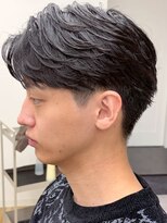 ナム 錦糸町(NAM)&nbsp;MEN’S/リバースセンターパート/ニュアンスパーマ/錦糸町