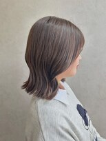 ネウィ 大分中央町店(newi)&nbsp;透明感ベージュ×くびれミディ