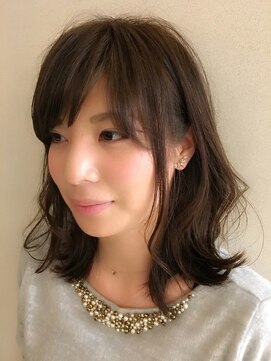 ロンド 銀座(Lond) カジュアルな外はねウェーブ　担当川瀬賢翁