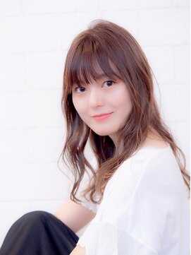スタンス(stance) 【デジタルパーマ】清楚系愛されセミロングスタイル