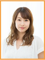 ヘアー リラックス 風香(HAIR RELAX)&nbsp;少し明るめの白髪染め・あご下から毛先にパーマ