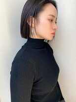 エルサロン 大阪店(ELLE salon) ミニボブ×ストレ-ト